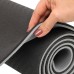 Килимок для йоги та фітнесу Record TPE 1830x610x8 мм, чорний-сірий, код: FI-7676