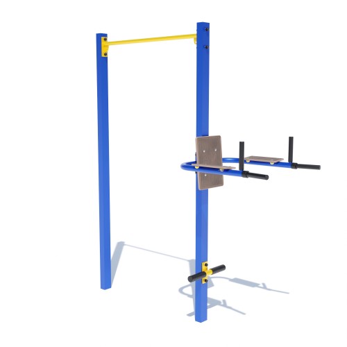 Турнік одинарний з упором для пресу Brustyle 2010х720х2330 мм, код: DIO608.6 Турнік одинарний з упором для пресу Brustyle 2010х720х2330 мм, код: DIO608.6