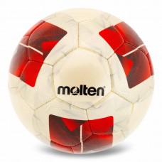 М"яч футбольний Molten №5 PU, білий-червоний, код: F5N3200-R-S52 М"яч футбольний Molten №5 PU, білий-червоний, код: F5N3200-R-S52