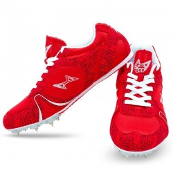 Шиповки бігові Health розмір 45 (27,5 см), червоний, код: 599-2_45R Шиповки бігові Health розмір 45 (27,5 см), червоний, код: 599-2_45R