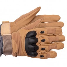 Тактичні рукавички Tactical з відкритими пальцями L хакі, код: BC-8792_LCH