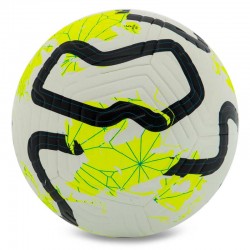 М"яч футбольний PlayGame №5, білий-жовтий, код: FB-9823_Y