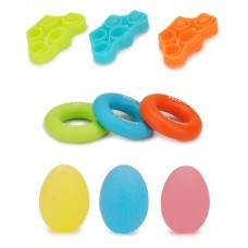 Набір еспандерів Cornix для пальців та зап"ястя 9 шт, код: XR-0077 Набір еспандерів Cornix для пальців та зап"ястя 9 шт, код: XR-0077