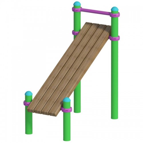 Лавка похила InterAtletika (30°), 1556х724х1021 мм, код: S835.4-30-SM Лавка похила InterAtletika (30°), 1556х724х1021 мм, код: S835.4-30-SM