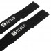 Лямки для тяги Ezous Lifting Straps 580x38 мм, 2шт, чорний, код: B-05