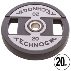 Диски Technogym поліуретанові з хватом 20 кг, код: TG-1837-20-S52