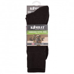 Шкарпетки Kombat UK Patrol Socks 40-45, чорний, код: 5056258906453