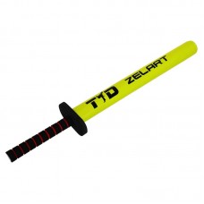 Лападани тренерські з ручкою Zelart довжина 420 мм, 1шт, жовтий, код: BO-1146_Y