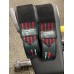 Кистьові бинти PowerPlay Gym WristT Wraps 450 мм, чорний-червоний, код: PP_3081_Red