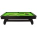 Більярдний стіл Thunder 8FT зелений-чорний, код: BOLD-BLACK-8FT-IN