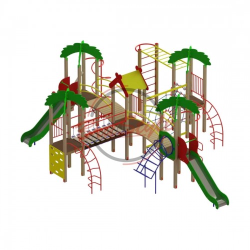 Ігровий комплекс Miros "Острів", код: DIO736.2 Ігровий комплекс Miros "Острів", код: DIO736.2