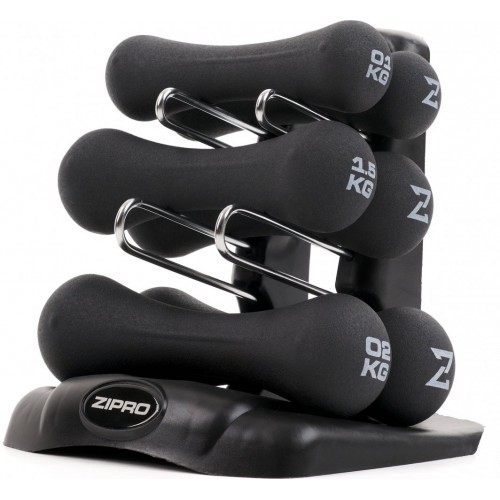 Набір неопренових гантелей Zipro вагою 9 кг, код: 5902659844194-IN
