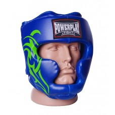 Боксерський шолом тренувальний PowerPlay XL синій, код: PP_3043_XL_Blue