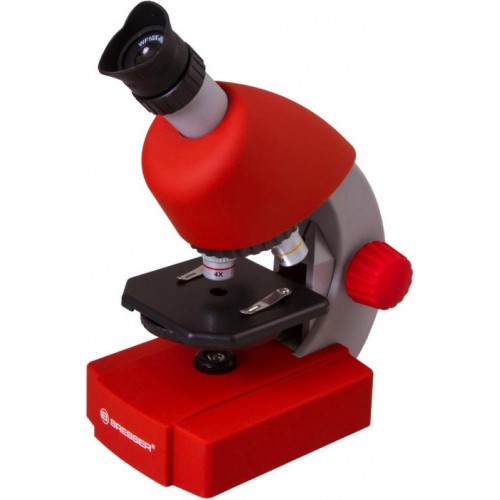 Мікроскоп Bresser Junior 40x-640x, червоний, код: 70122-PL
