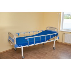 Ліжко медичне функціональне Атон КФ-2-МП-БП-ОП-Ш-К125 з пластиковими бильця, огорожами, штативом і, код: 1582413267-A Ліжко медичне функціональне Атон КФ-2-МП-БП-ОП-Ш-К125 з пластиковими бильця, огорожами, штативом і, код: 1582413267-A