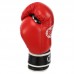 Рукавички боксерські Boxer шкіряні на липучці 12 унцій, червоний-чорний, код: 2023_12R-S52 Рукавички боксерські Boxer шкіряні на липучці 12 унцій, червоний-чорний, код: 2023_12R-S52