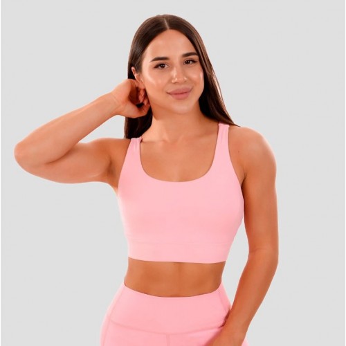 Спортивний топ GymBeam Clothing Cut-Out Pink M, рожевий, код: 219833-GB