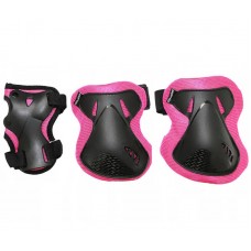 Комплект захисний SportVida Size L Black/Pink, код: SV-KY0006-L