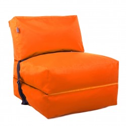 Безкаркасне крісло розкладачка Tia-Sport оксфорд, 2100х800 мм, помаранчевий, код: sm-0666-3-22