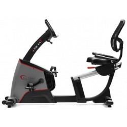 Велотренажер горизонтальний магнітний R5814i HMS чорний, код: 5907695532500-IN