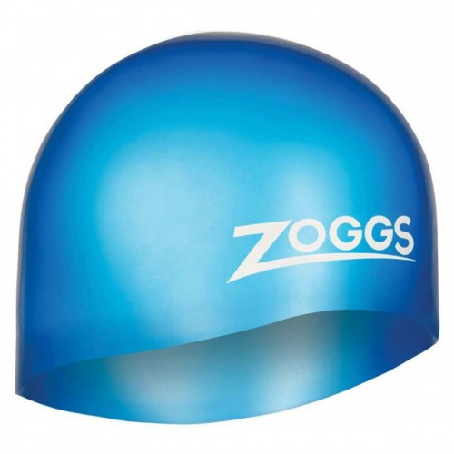Шапочка для плавання Zoggs Easy-fit Silicone Cap синя, код: 194151083033
