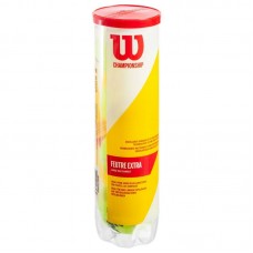 М"яч для великого тенісу Wilson Championship Extra Duty 4 шт, код: WRT110000