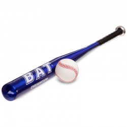 Біта бейсбольна PlayGame 810мм, синій, код: C-1864_BL
