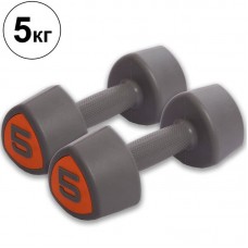 Гантелі для фітнесу Record професійні 2х5кг, код: TA-0930-5-S52 Гантелі для фітнесу Record професійні 2х5кг, код: TA-0930-5-S52