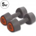 Гантелі для фітнесу Record професійні 2х5кг, код: TA-0930-5-S52 Гантелі для фітнесу Record професійні 2х5кг, код: TA-0930-5-S52