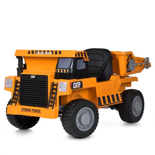 Дитячий електромобіль Bambi Вантажівка JS3198EBLR-6, жовтий, код: 6903317626748 Дитячий електромобіль Bambi Вантажівка JS3198EBLR-6, жовтий, код: 6903317626748