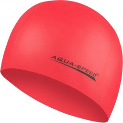 Шапка для плавання Aqua Speed Mega червоний, код: 5908217635587