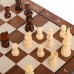 Шахи, шашки 2 в 1 дерев"яні на магнітах Zoocen 390x390 мм, код: ZC15-2M