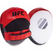 Лапа вигнута шкіряна UFC Pro Micro 230х175 мм (2шт), код: UCP-75344-S52