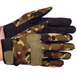 Рукавички тактичні із закритими пальцями Tactical M камуфляж, код: BC-8791_MK
