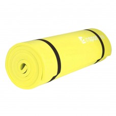 Килимок для фітнесу та йоги Insportline EVA 1800x500x10 мм, жовтий, код: 2388-4-IN
