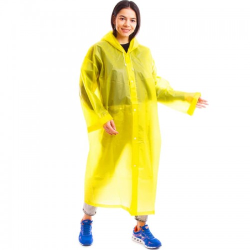 Дощовик для дорослих Camping жовтий, код: C-1030_Y