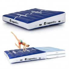 Надувний килимок для гімнастики Insportline Airincline 200x200x40 см, код: 23350-IN Надувний килимок для гімнастики Insportline Airincline 200x200x40 см, код: 23350-IN