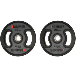 Олімпійські диски професійні Hammer PU Weight Discs 2x25 кг, код: 17046 -S25
