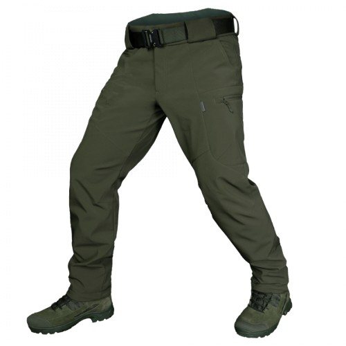 Штани Camotec SoftShell XXL, оливковий, код: 2908010160937