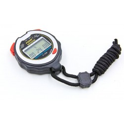 Секундомір 10 результатів пам'яті Flott чорний-срібний, код: F-106 Секундомір 10 результатів пам'яті Flott чорний-срібний, код: F-106