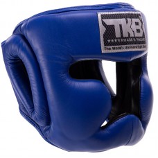 Шолом боксерський у мексиканському стилі Top King Extra Coverage M шкіряний, синій, код: TKHGEC-LV_MBL-S52