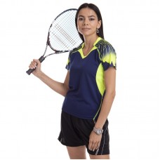 Форма для великого тенісу жіноча Lingo L, зріст 155-160, темно-синій-салатовий, код: LD-1808B_LBLLG