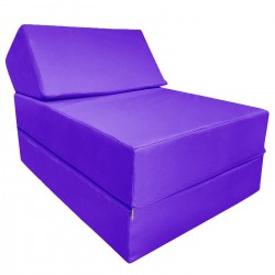 Безкаркасне крісло матрац Tia-Sport Преміум, оксфорд, 600х1860х300 мм, фіолетовий, код: sm-1045-6