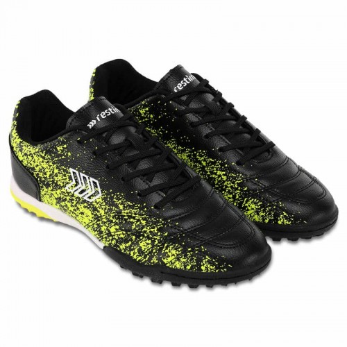 Сороконіжки футбольні Restime розмір 39, чорний-жовтий, код: 230323TF-3_39
