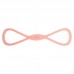 Еспандер для грудей силіконовий Вісімка для фітнесу та йоги  FitGo 15LB, рожевий, код: FI-9470_P
