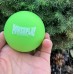 Масажний силіконовий м"яч PowerPlay Silicone Lacrosse Ball 63 мм, зелений, код: PP-4354_Green