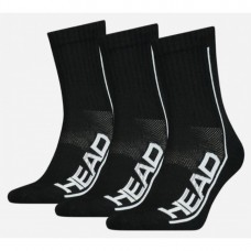 Шкарпетки Head Performance Short Crew 3 пари, розмір 39-42, чорний, код: 8720245181228