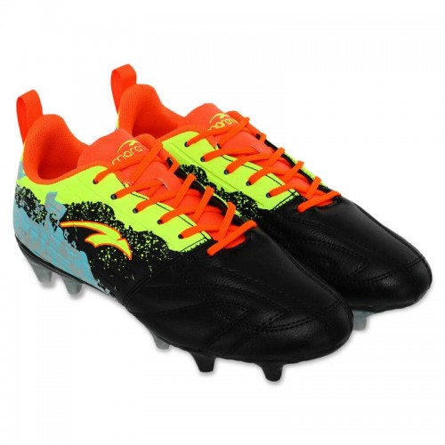 Бутси футбольні Maraton розмір 36, чорний-салатовий-сірий, код: 220820-3_36BK Бутси футбольні Maraton розмір 36, чорний-салатовий-сірий, код: 220820-3_36BK