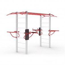 Спортивний комплекс StreetGym Гімнаст з рукоходом, код: SS00475-LD Спортивний комплекс StreetGym Гімнаст з рукоходом, код: SS00475-LD