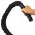 Канат для кроссфіту в захисному рукаві Zelart Battle Rope 6м, чорний, код: FI-5719-6